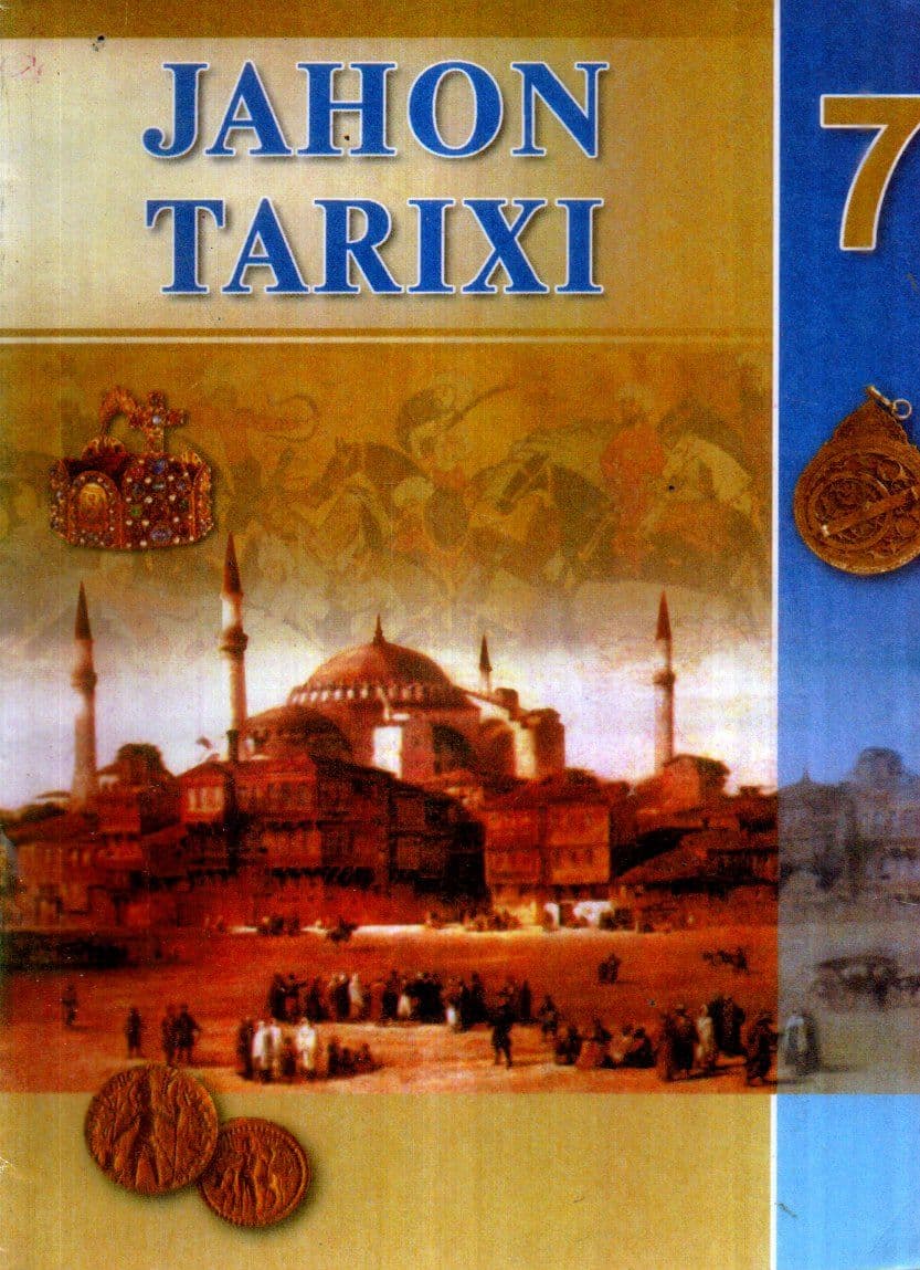 Jahon tarixi 7-sinf (rangli oq) (А5, yumshoq) kichik rasm