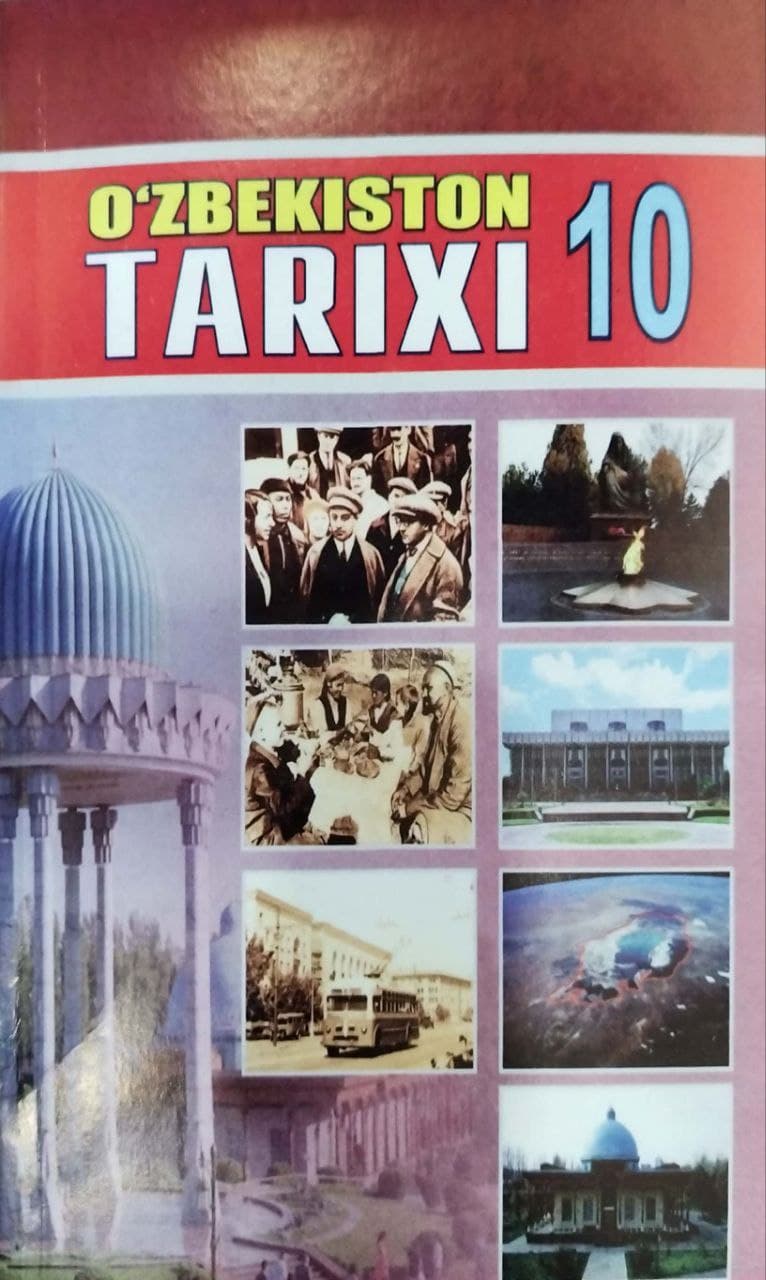 O'zbekiston tarixi 10-sinf (rangli) (A5, yumshoq) 144 bet kichik rasm
