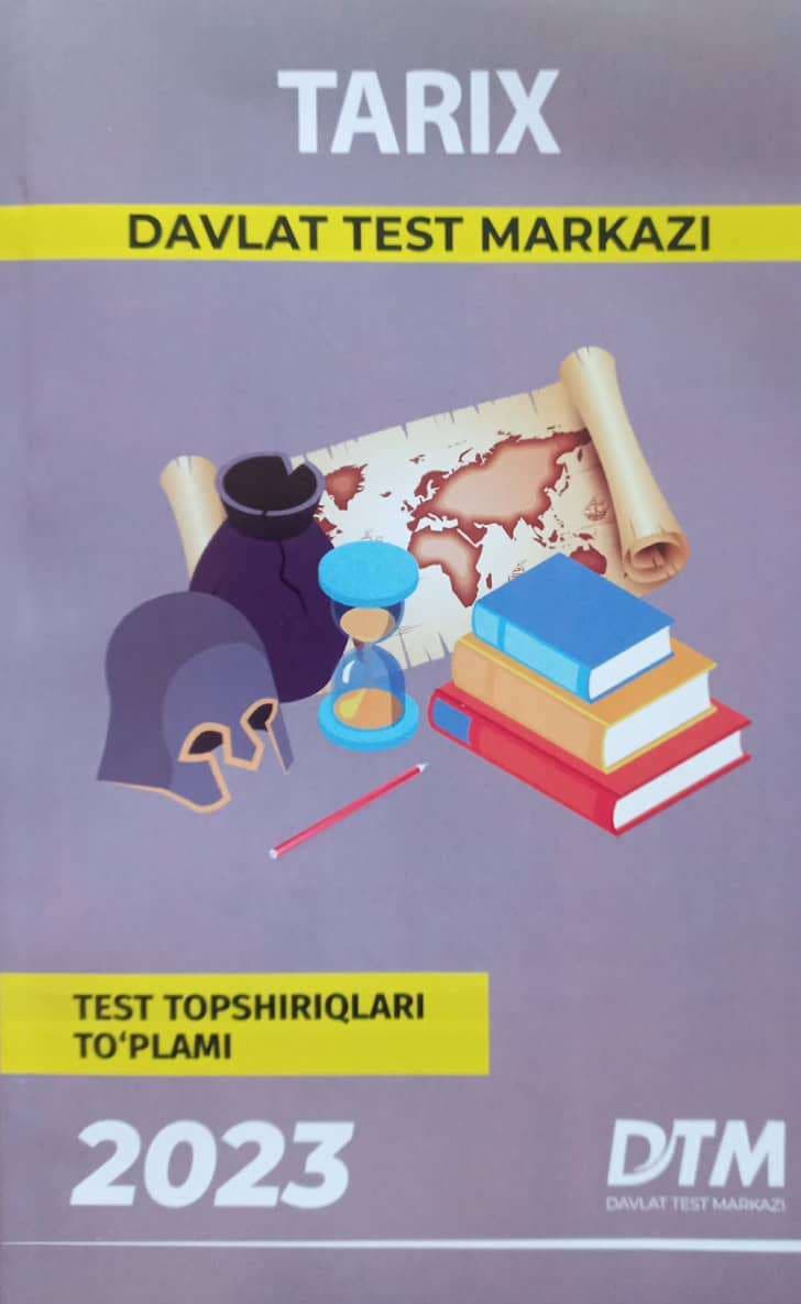 2023 Tarix Davlat Test Markazi (A5, yumshoq) 128 bet kichik rasm
