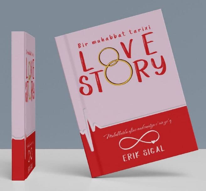 Bir muhabbat tarixi LOVE STORY (A5, yumshoq) 110 bet kichik rasm