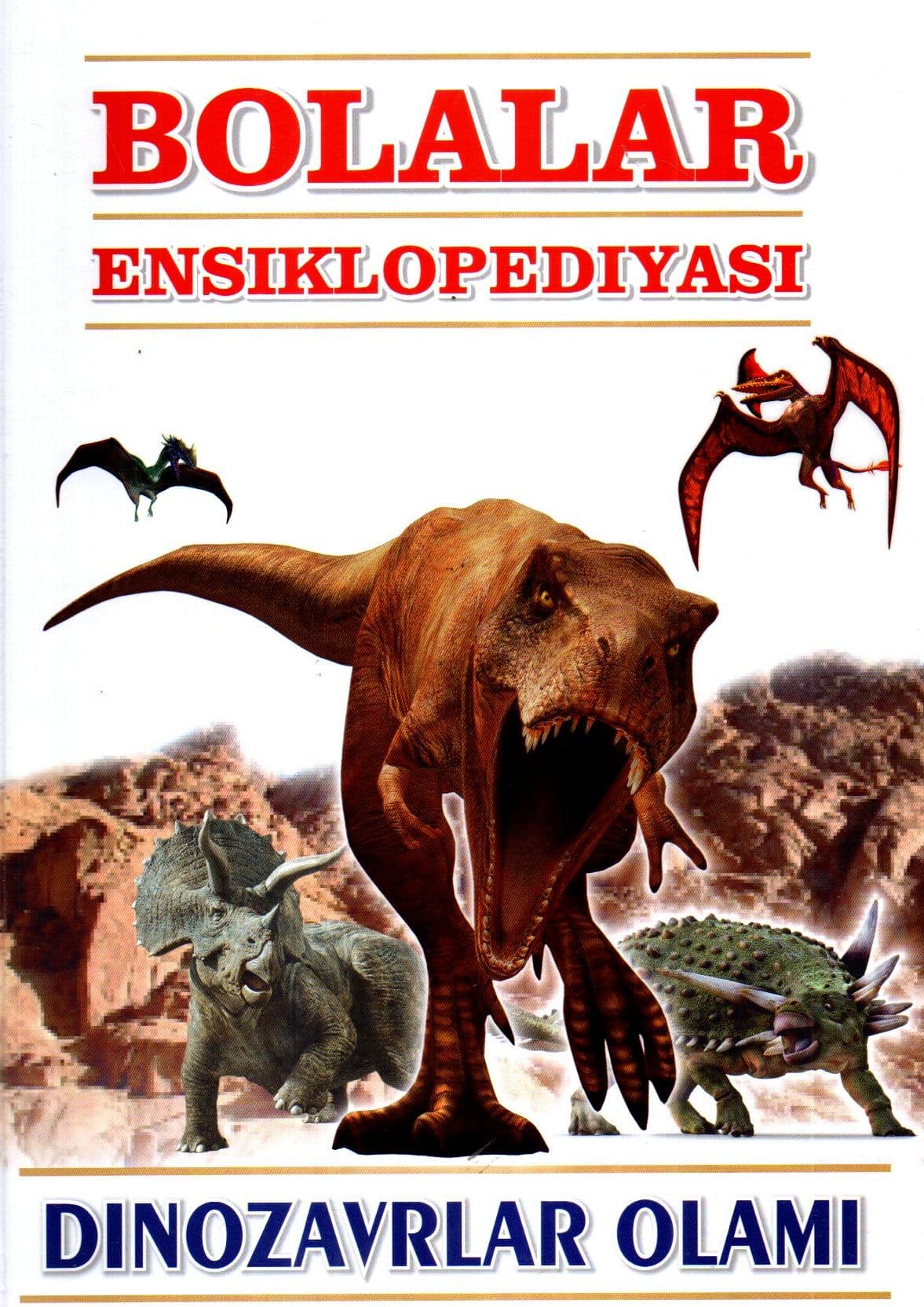 Bolalar Ensiklopediyasi Dinozavrlar olami (А4, qattiq) 144 bet kichik rasm