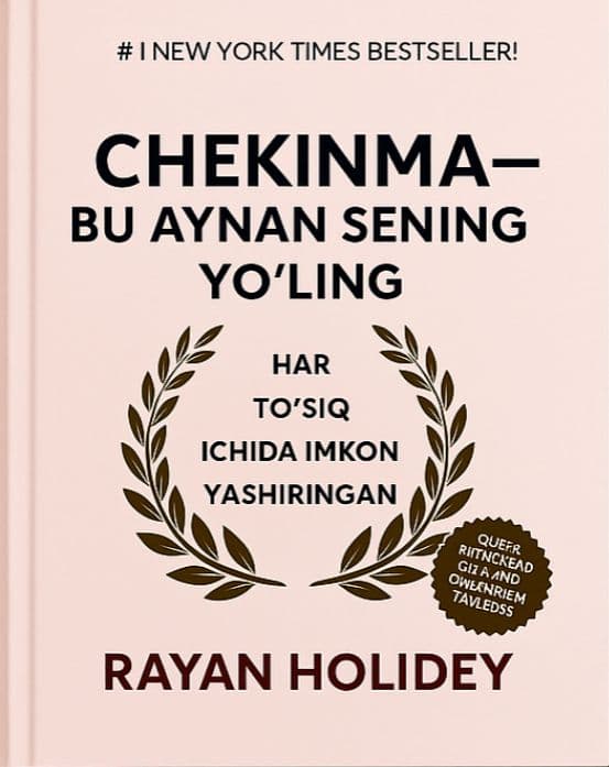 Chekinma-bu aynan sening yo'ling (A5, yumshoq) 224 bet kichik rasm