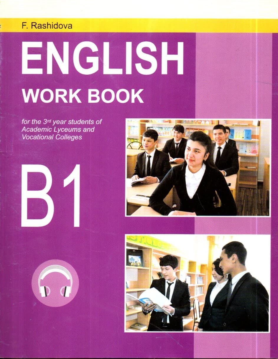 English work book B1 (3rd) (А4, yumshoq) kichik rasm