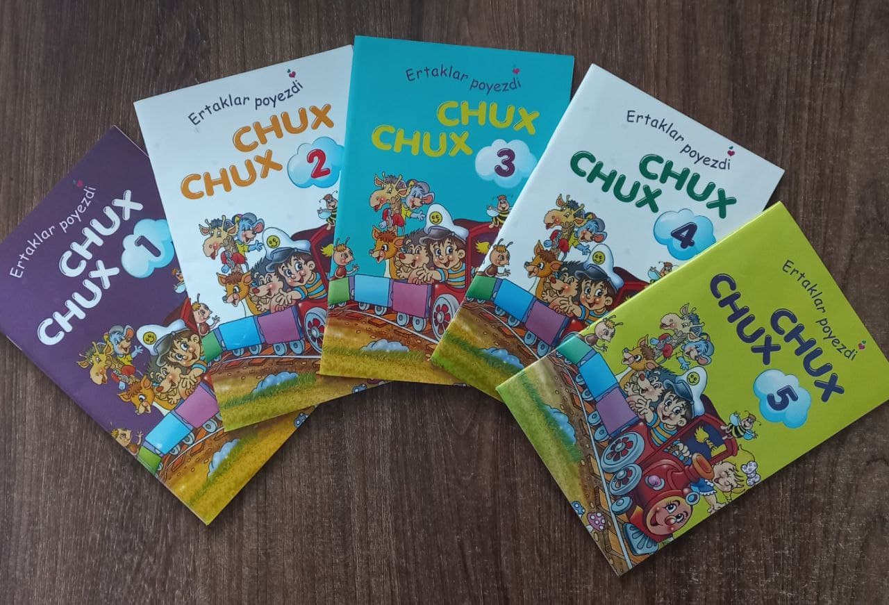 Ertaklar poyezdi. Chux chux 1-5 (А5, yupqa) 64 bet kichik rasm