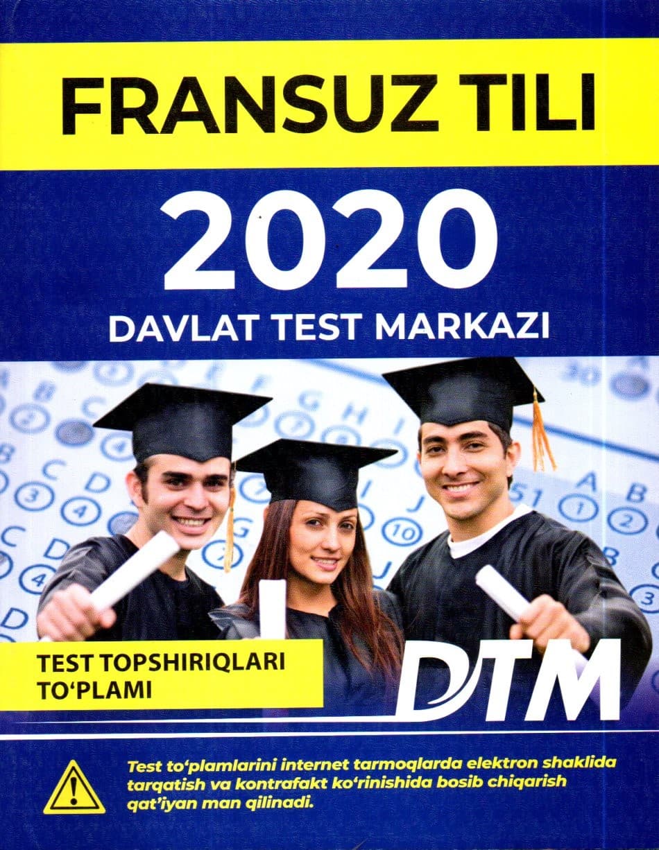Fransuz tili 2020 Davlat Test Markazi (А4, yumshoq) kichik rasm