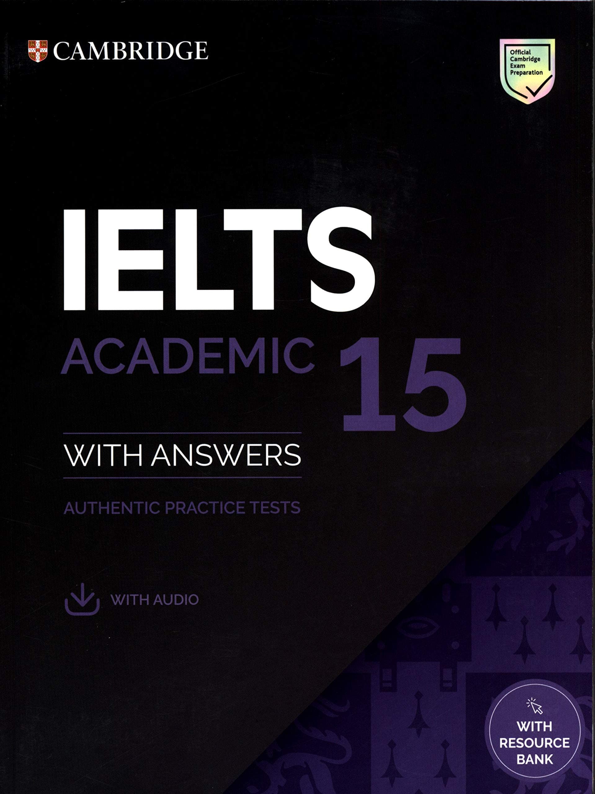 IELTS ACADEMIC 15 WITH ANSWERS org (А4.5, yumshoq) kichik rasm