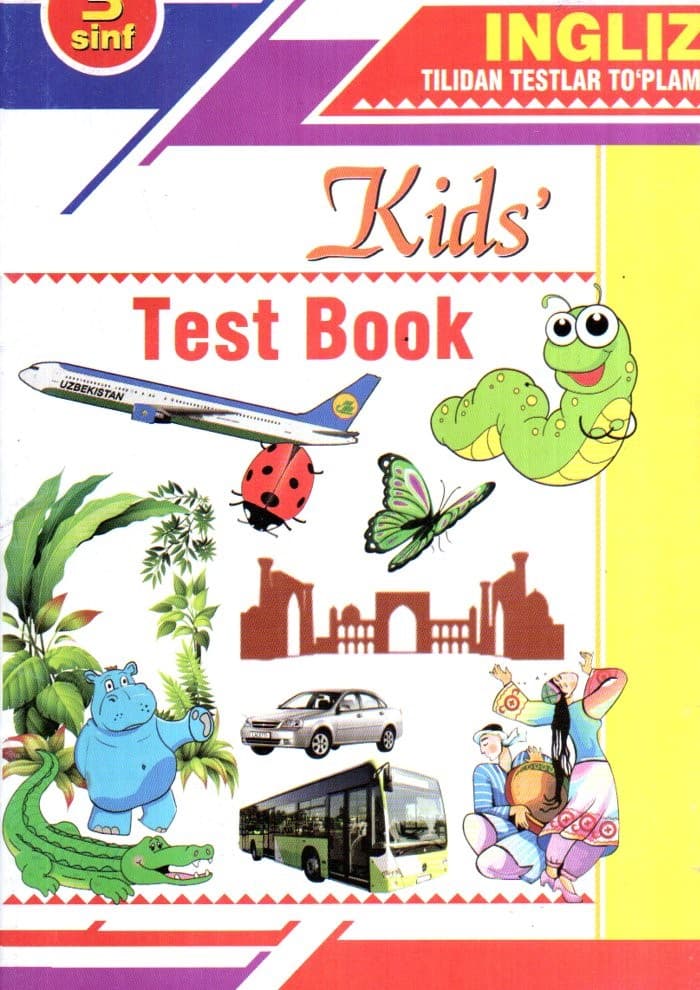 Kids' test book 3 sinf (А5, yupqa) 40 bet kichik rasm