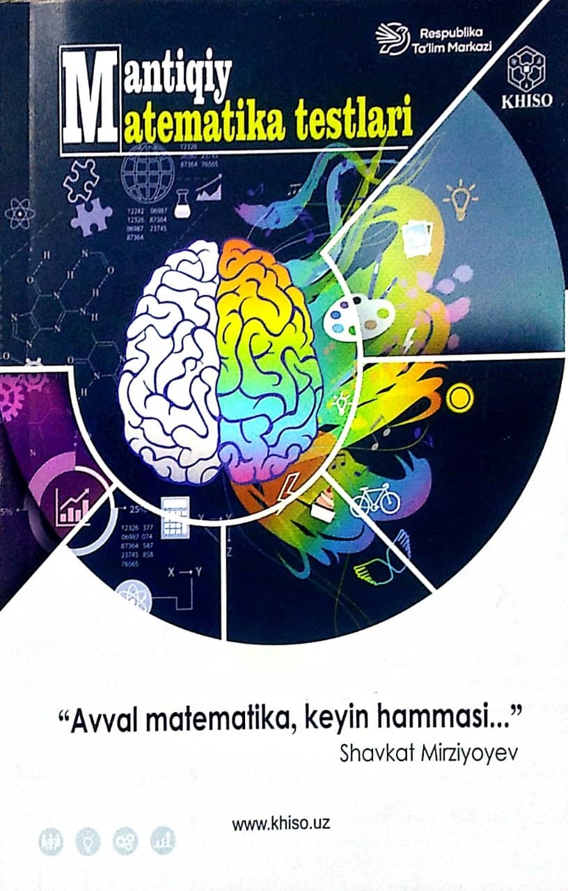 Mantiqiy matematika testlari (А5, yumshoq) 248 bet kichik rasm