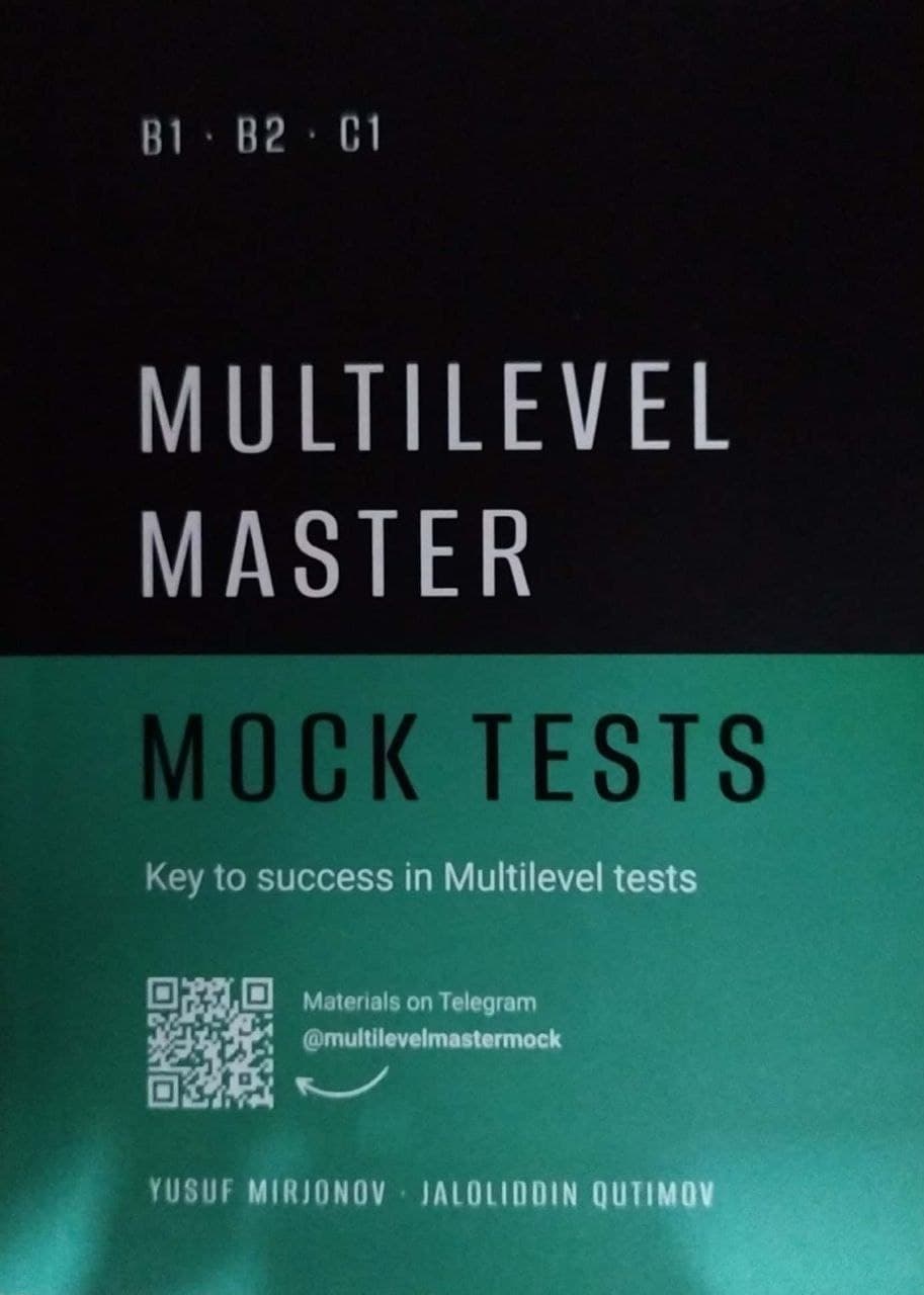 Multilevel Master. Mock tests (А4.5, yumshoq) 220 bet kichik rasm