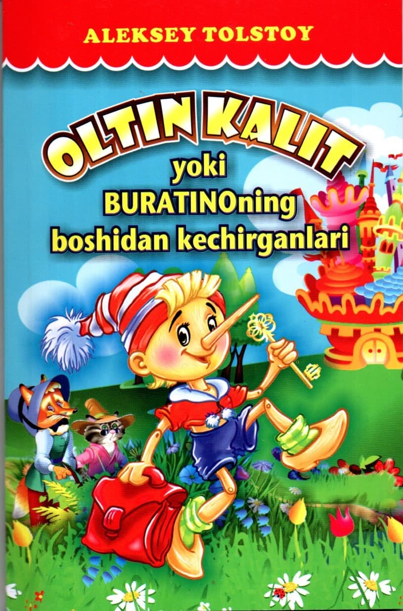 OLTIN KALIT yoki BURATINOning boshidan kechirganlari (А5, yumshoq) 96 bet kichik rasm