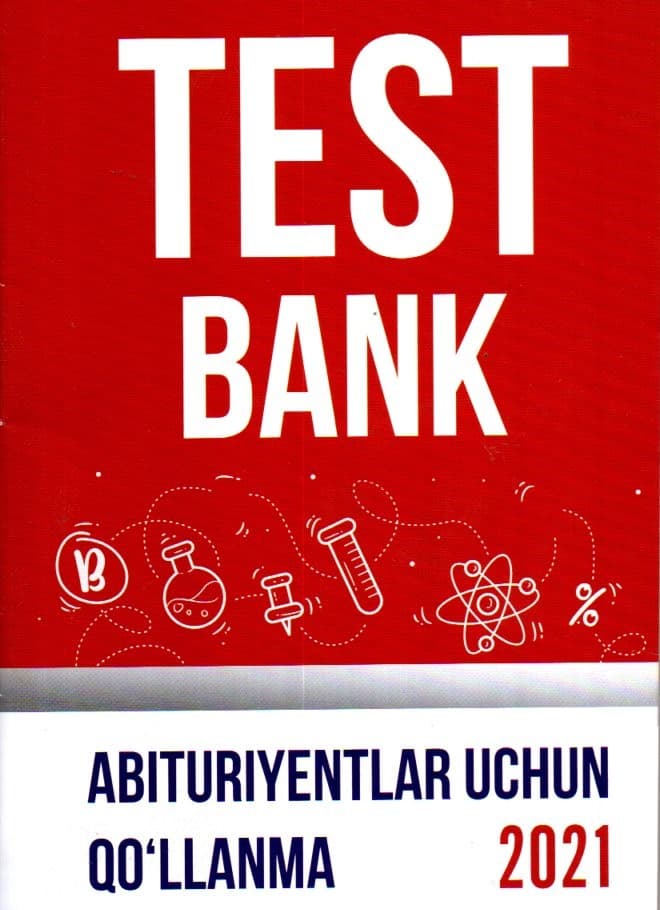 TEST BANK (A5, yumshoq) kichik rasm