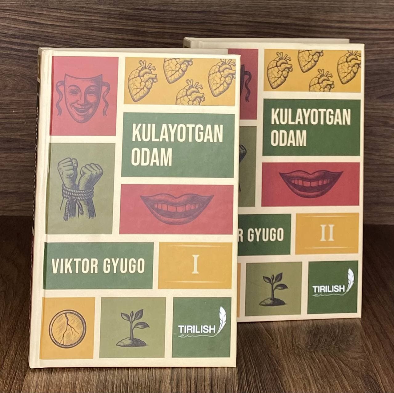 Кулаётган одам I-II қисмлар (А5, qattiq) 480 bet