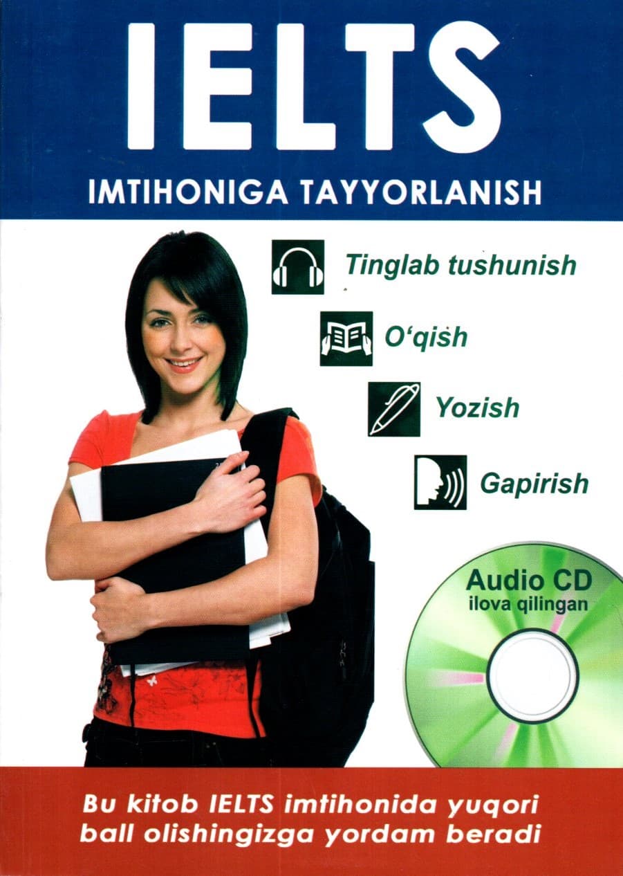 IELTS imtihoniga tayyorlanish (A5, yumshoq)