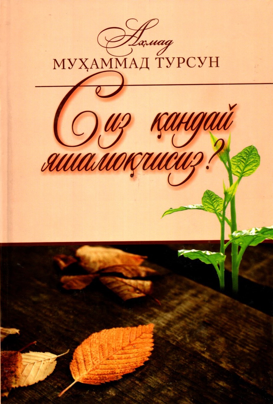Сиз қандай яшамоқчисиз? (A5, qattiq) 640 bet