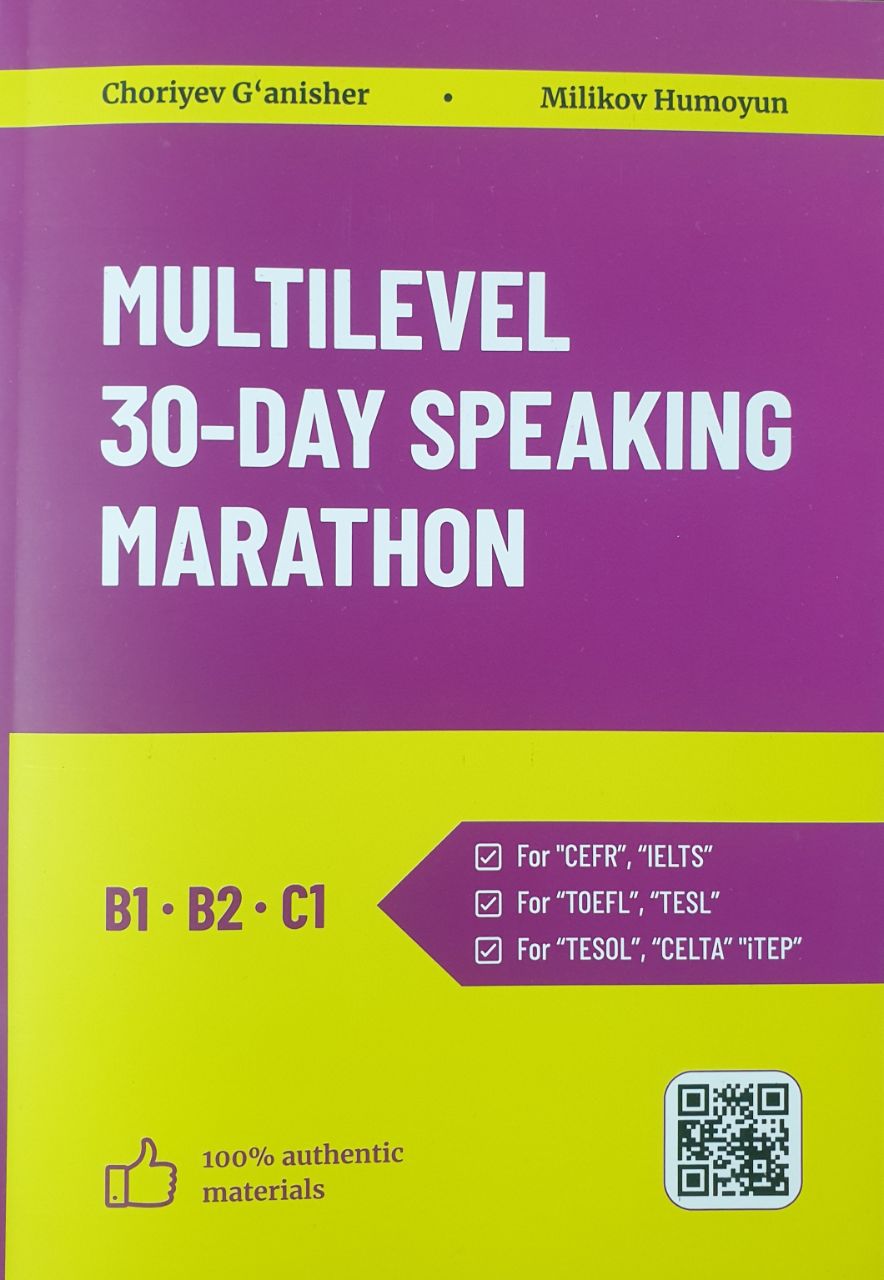 Multilevel 30-Day Speaking Marathon B1-B2-C1 (A4.5, yumshoq) 192 bet