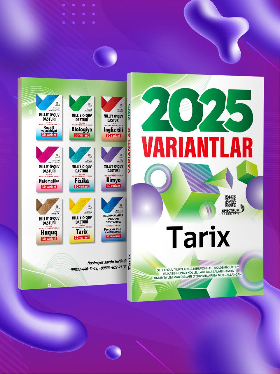 2025 variantlar tarix (A5, yumshoq) 176 bet