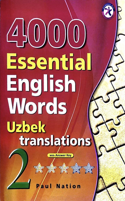 4000 Essential English Words 2 Yulduzchalik (Uzbek rangli) (A5, yumshoq)