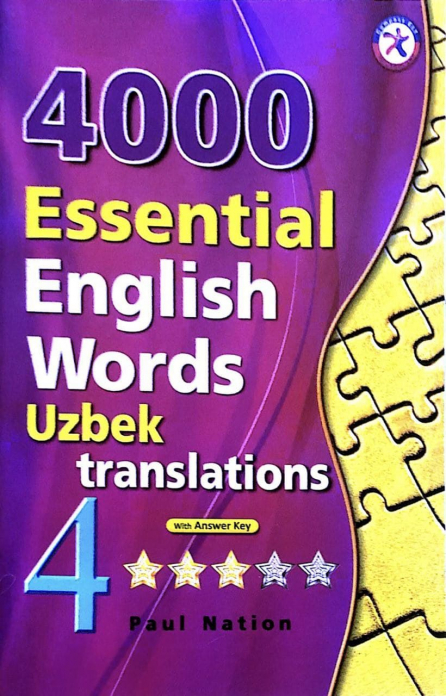 4000 Essential English Words 4 (Uzbek rangli) (A5, yumshoq)
