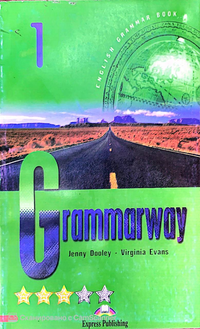 Grammarway 1 (rangli yulduzchali) (A5, yumshoq) 160 bet