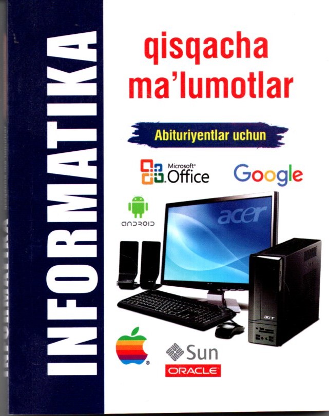Informatika qisqacha ma'lumotlar (А6, yumshoq)