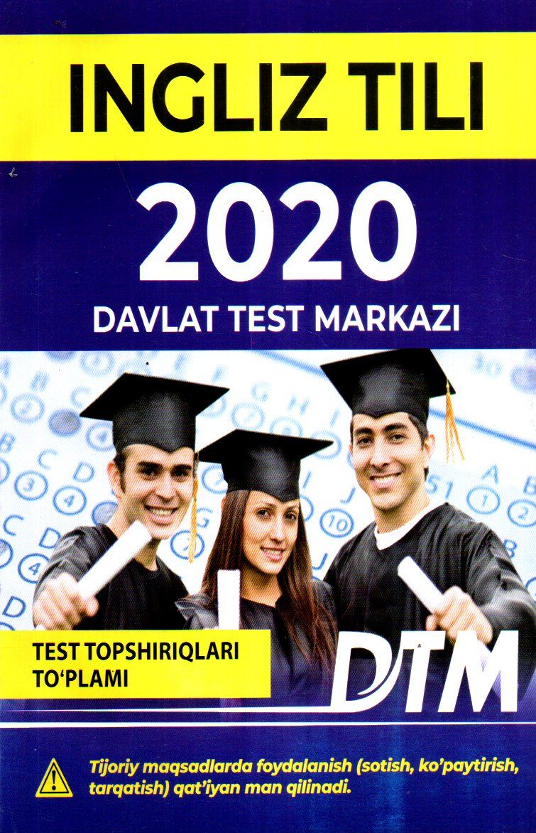 Ingliz tili 2020 Davlat test markazi (A5, yumshoq) 112 bet