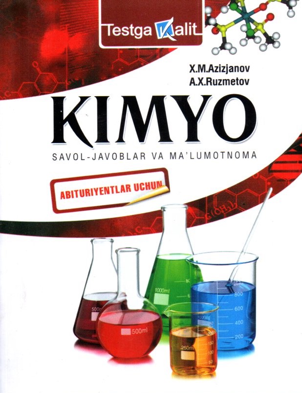 Kimyo savol-javoblar va ma'lumotnoma (А6.5 (lotin), yumshoq)