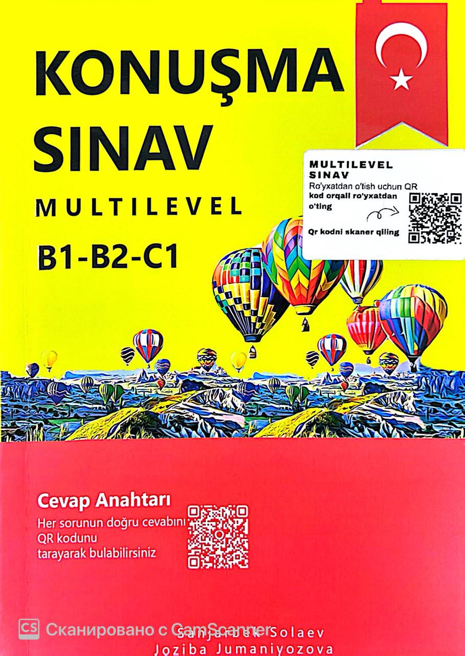Multilevel Konusma Sinav B1-B2-C1 (A4.5, yumshoq) 195 bet
