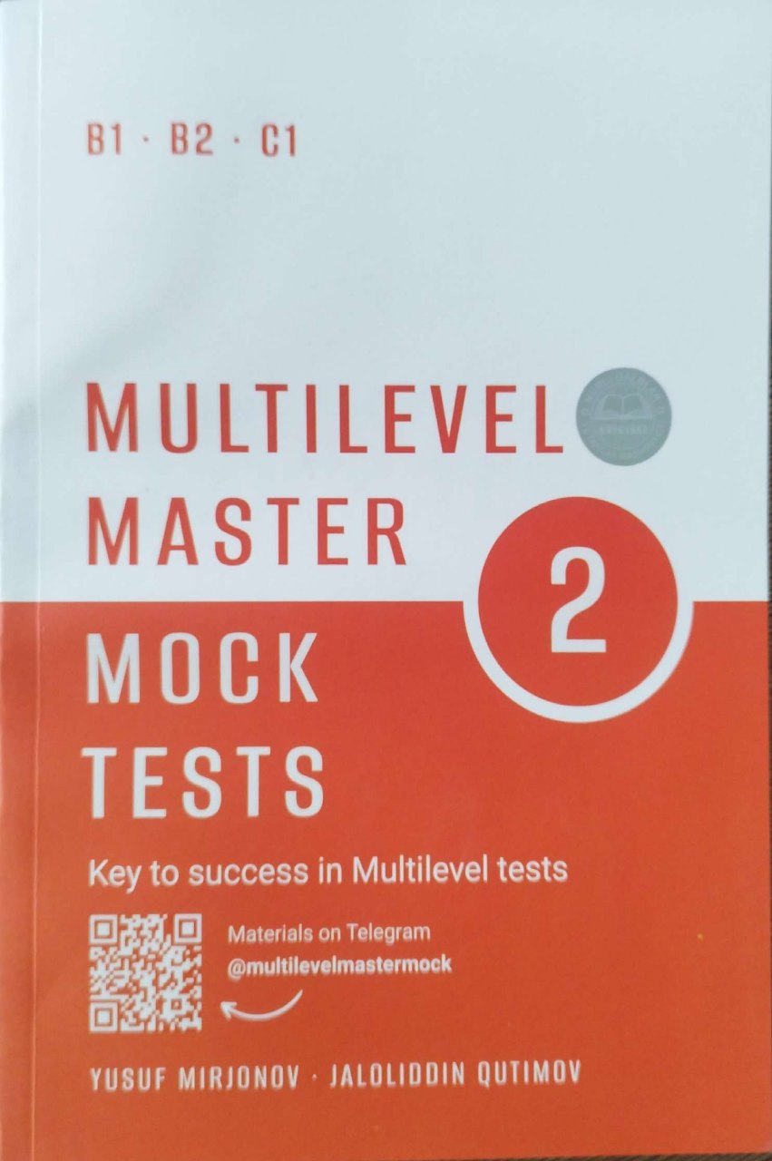 Multilevel Master. Mock tests 2 (А4.5, yumshoq) 200 bet