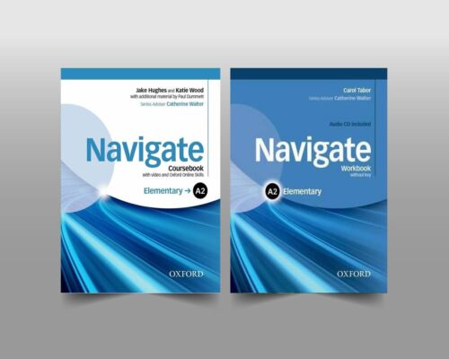 Navigate A2 elementary coursebook + workbook (A5, yumshoq)