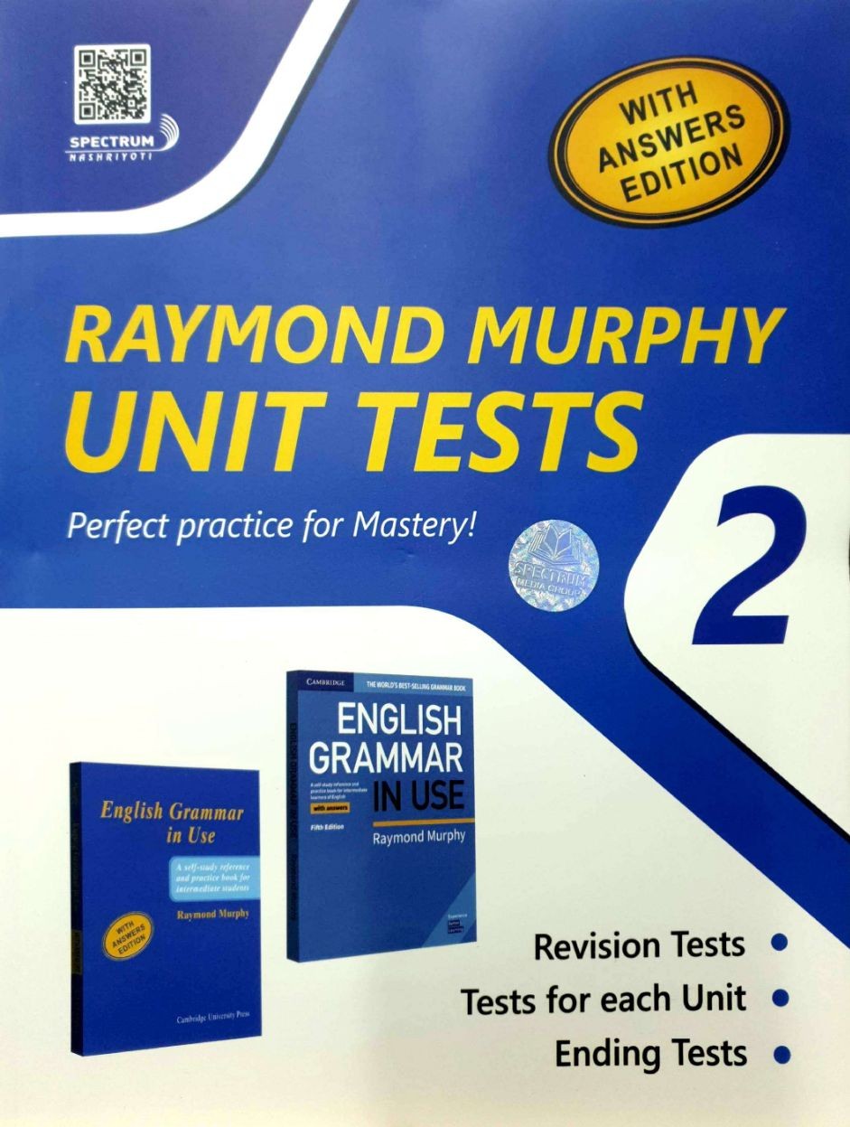 Raymond Murphy unit tests 2 (А4, yumshoq) 320 bet