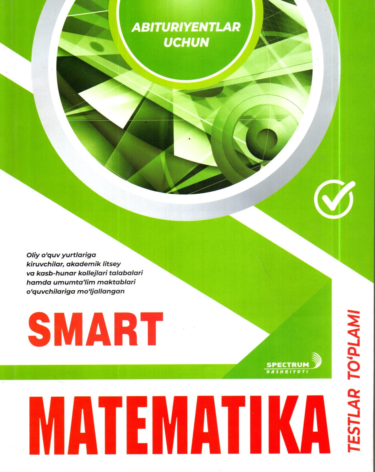 SMART MATEMATIKA TESTLAR TO'PLAMI (А4, yumshoq) 560 bet kichik rasm