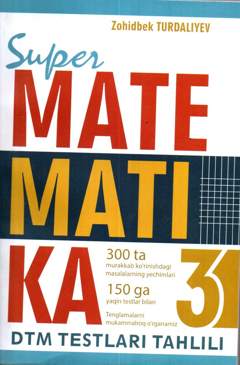 Super Matematika 3 (A5, yumshoq)
