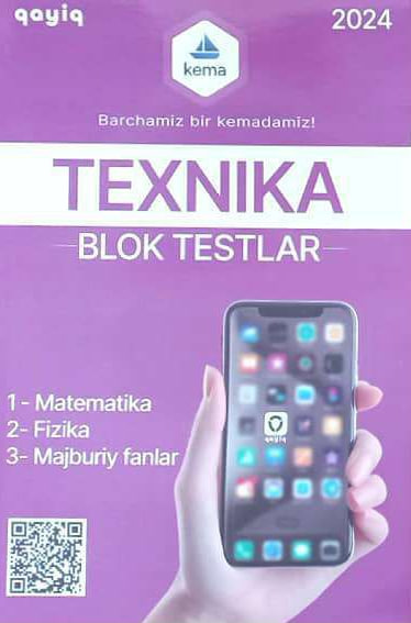 Texnika blok testlar (А4.5, yumshoq) 208 bet