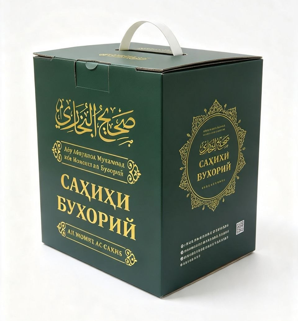 Сахихи Бухорий Ал-Жомиъ Ас-Саҳиҳ(4талик) (А4, qattiq) 944 bet