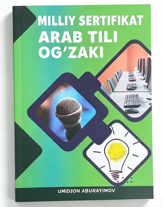 Milliy sertifikat arab tili (og'zaki) (A5, yumshoq) 100 bet